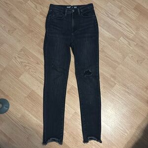 Old navy rockstar black jeggings